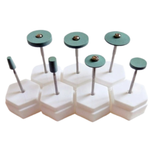 Heat Resistant Dental Zirconia Abrasive Tools , Ceramic Diamond Zirconia Grinding Burs